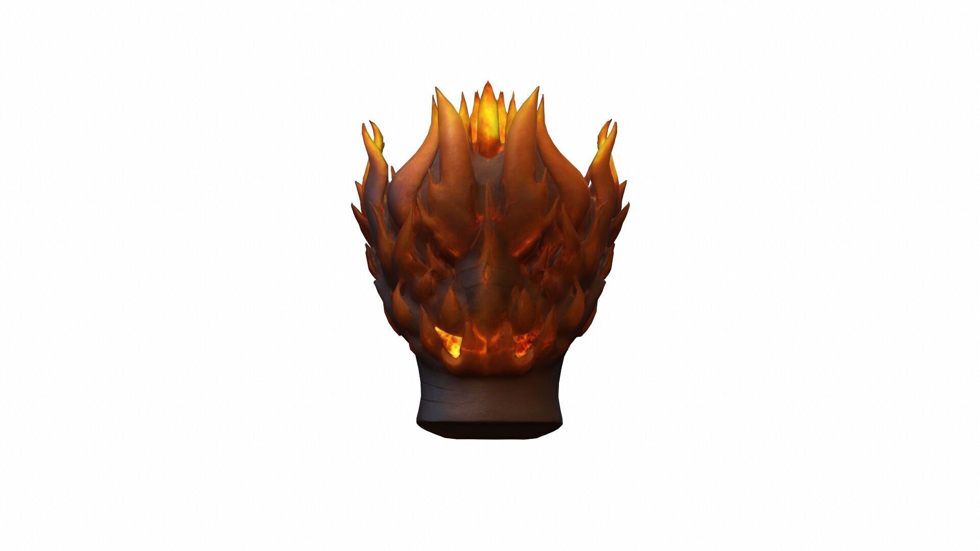 3d Model Fire Elemental Antihero 3D model_4
