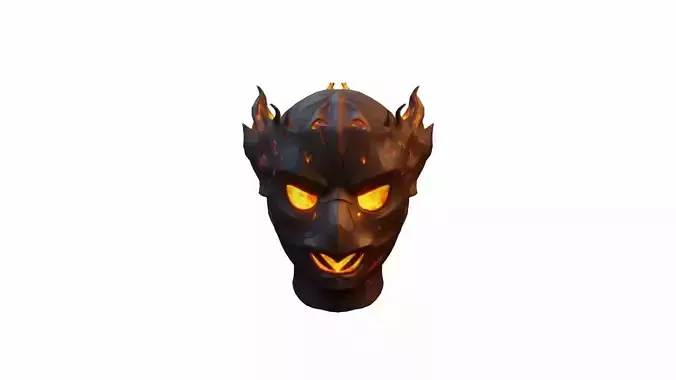 3d Model Fire Elemental Antihero