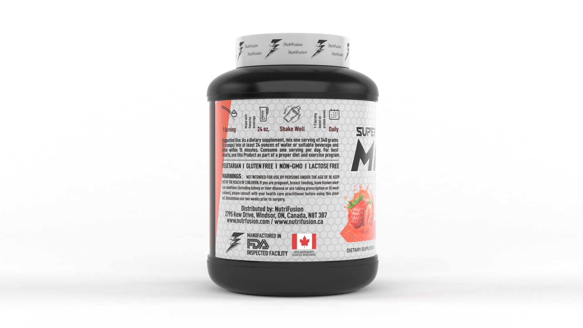 Protein Powder 3D model_3