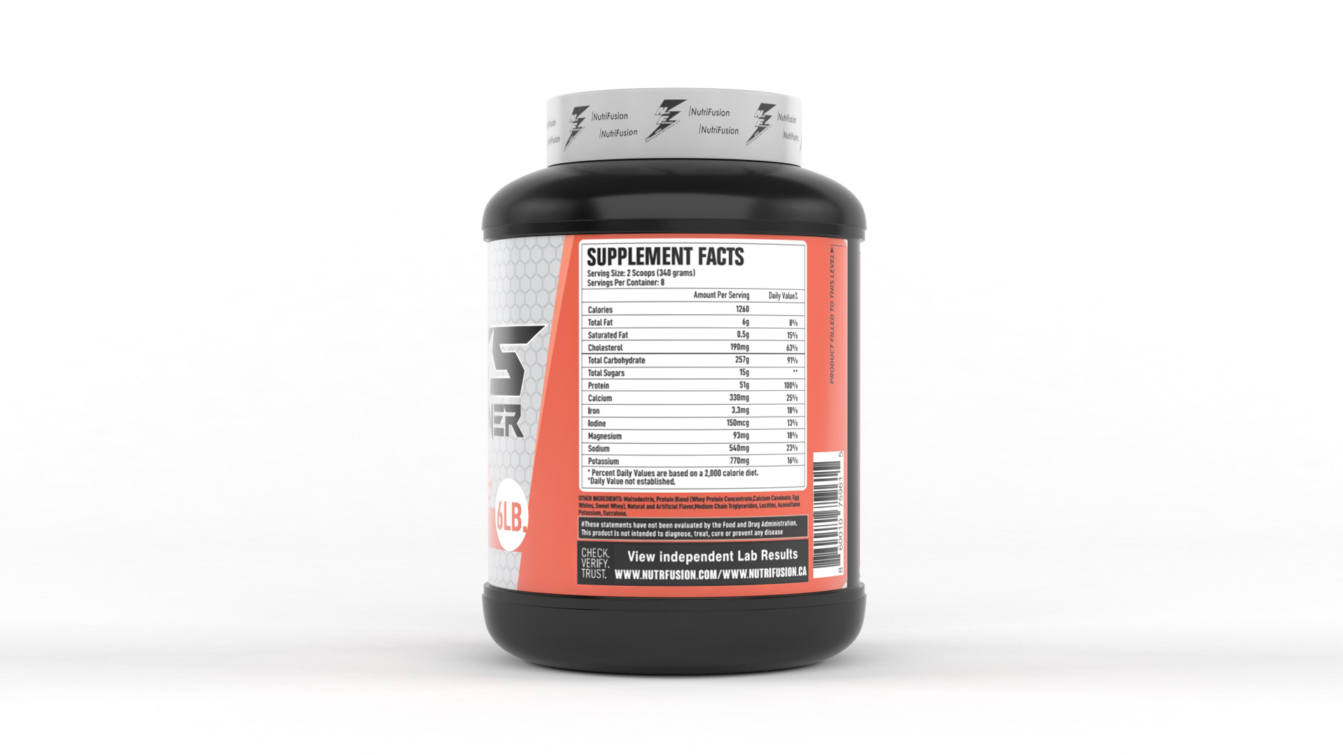Protein Powder 3D model_2