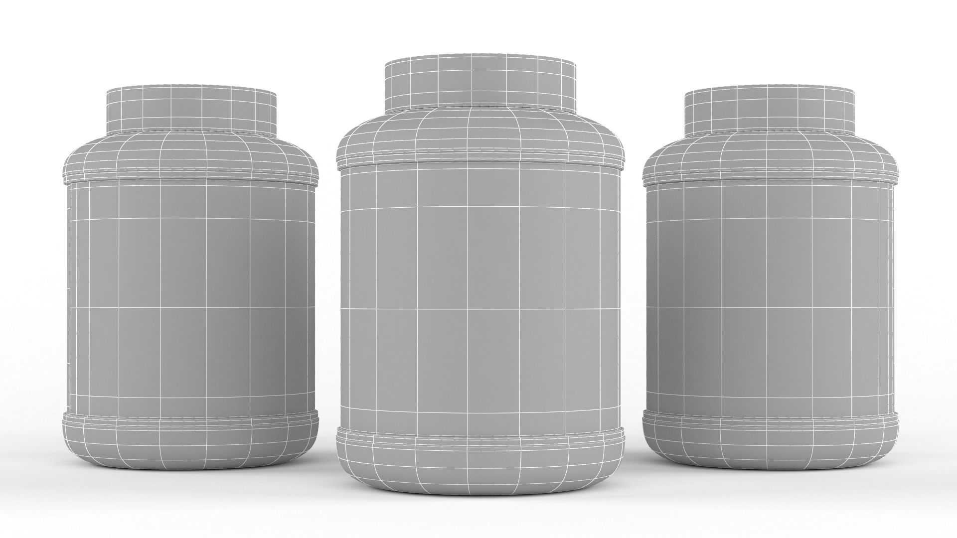 Protein Powder 3D model_5