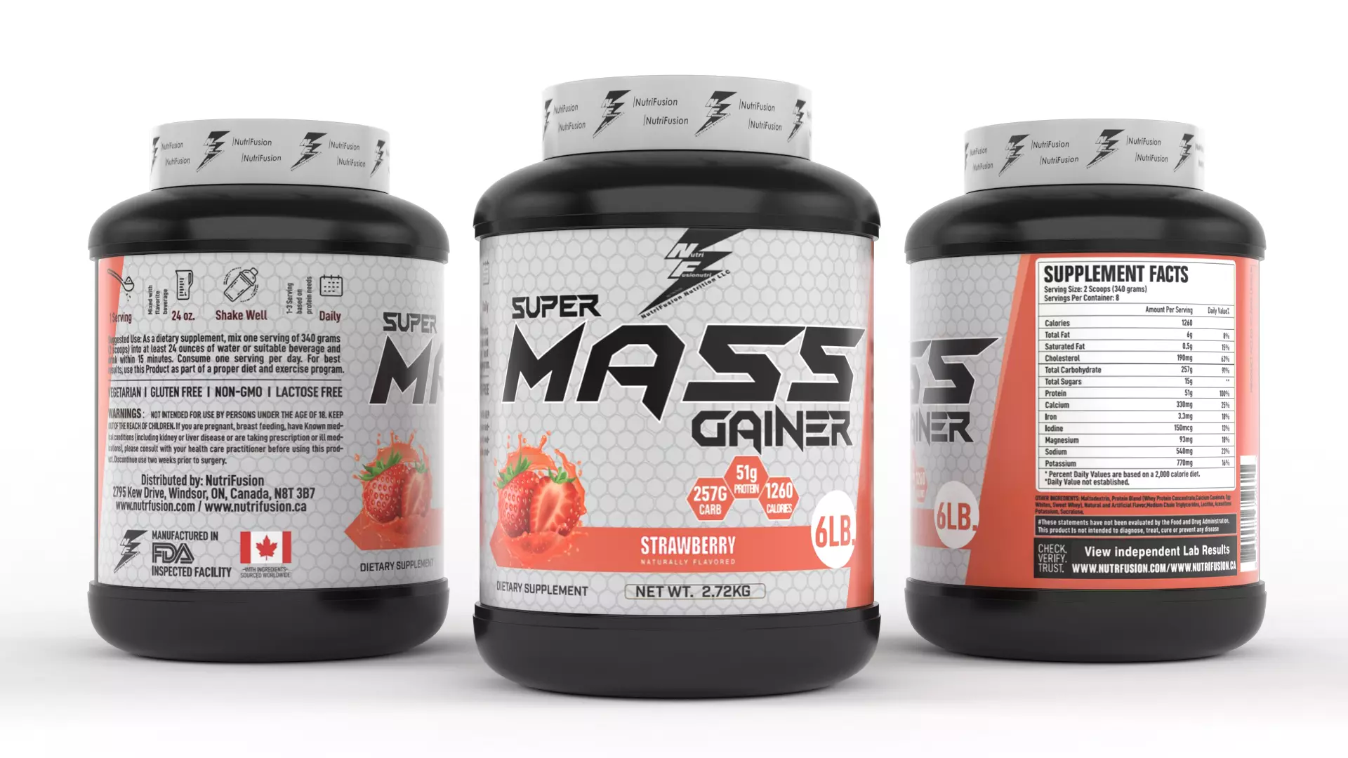 Protein Powder 3D model_0