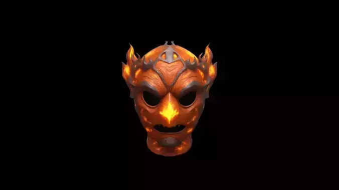 3d Model Fire Elemental Antihero