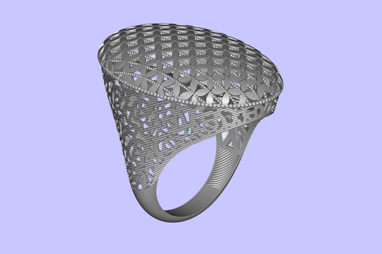 Ring For Lathe  3D print model_1