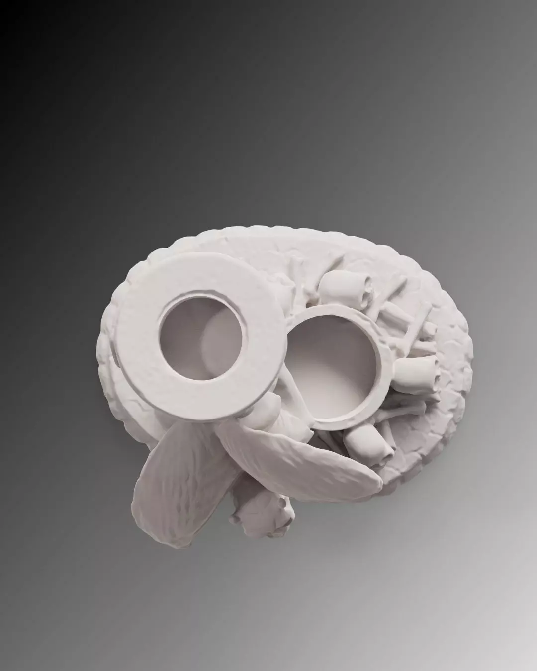 Spooky Candlestick 3D print model_1