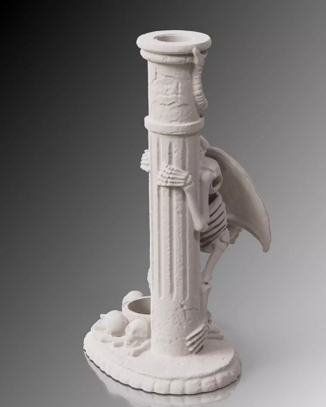 Spooky Candlestick 3D print model_5