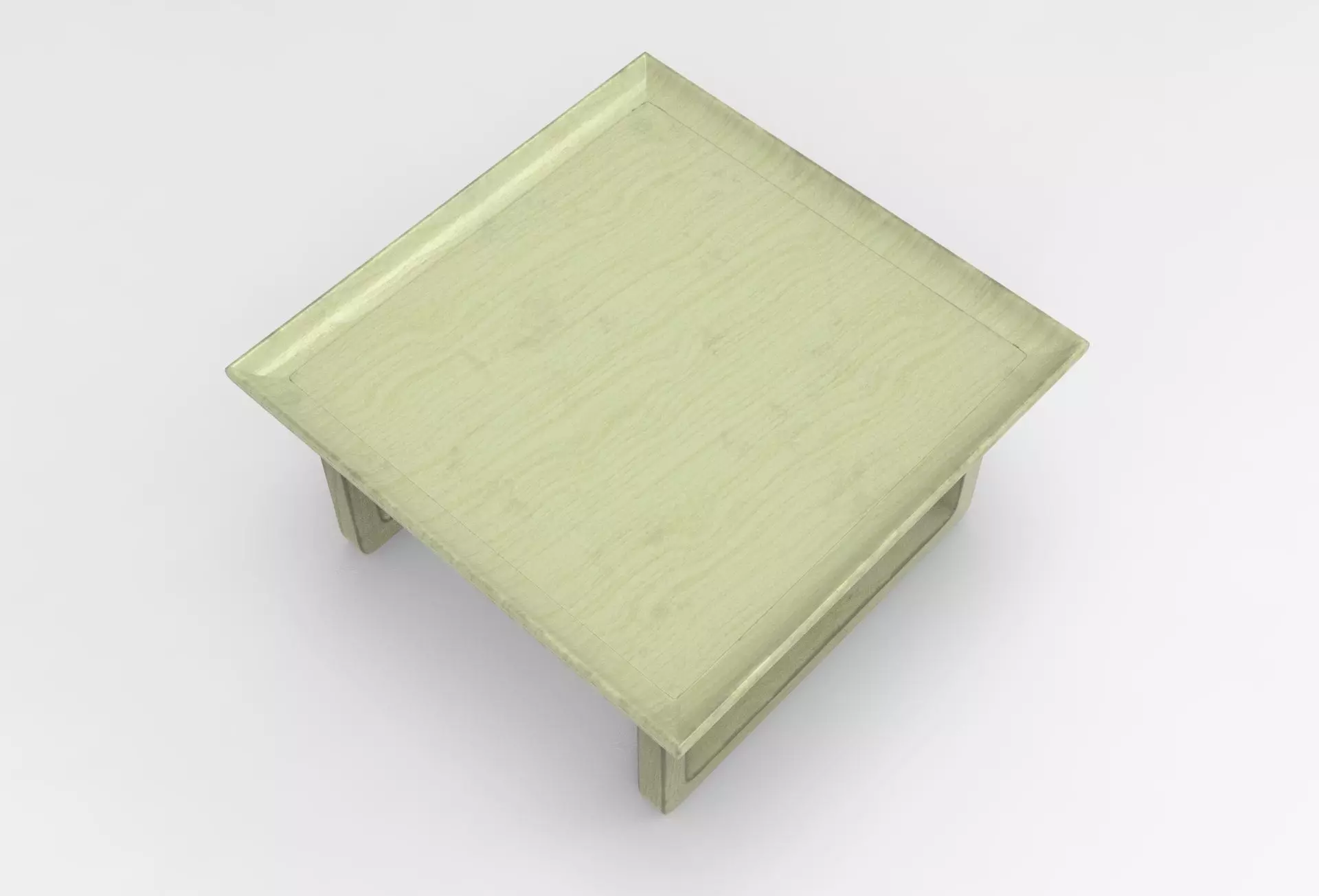 Lopys Small Table Low-poly 3D model_0