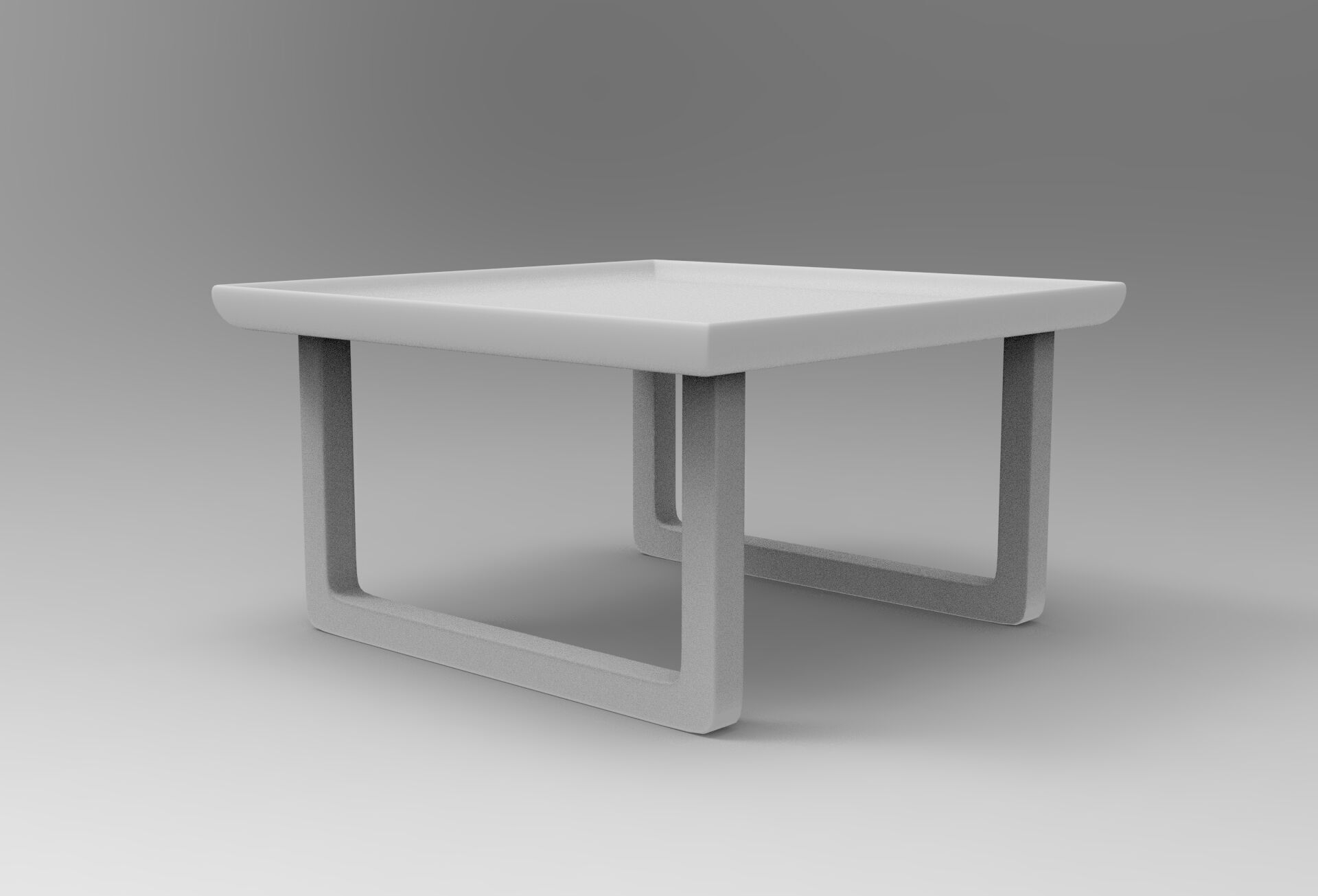 Lopys Small Table Low-poly 3D model_6