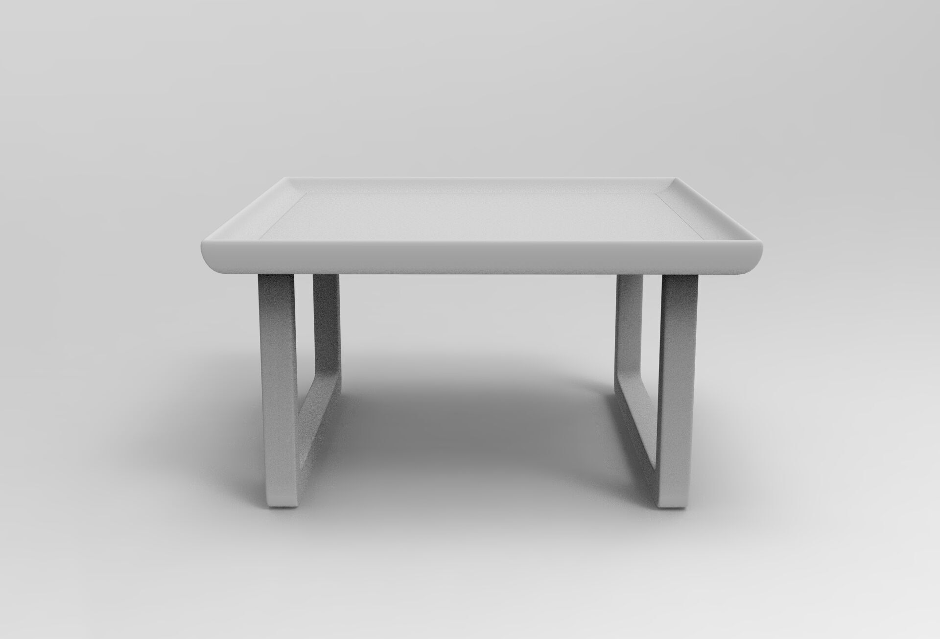 Lopys Small Table Low-poly 3D model_7