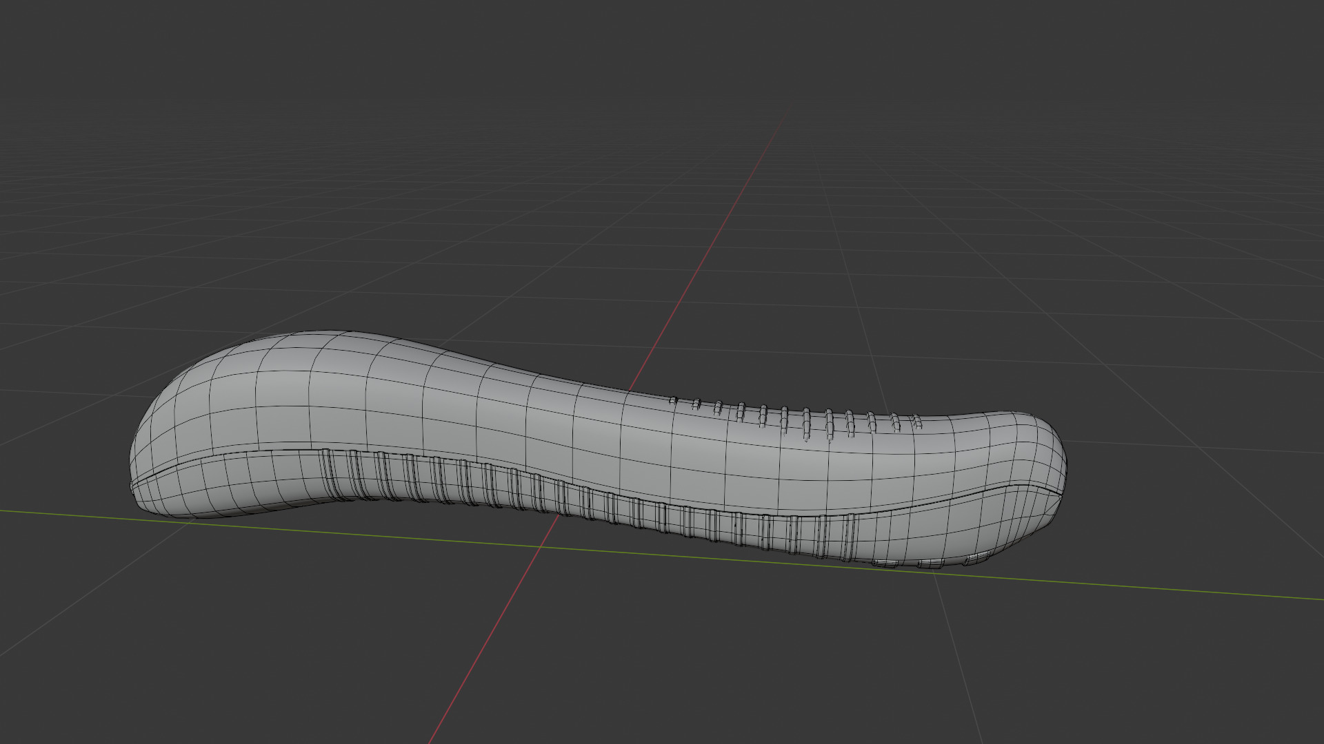 toothbrush Folding Low-poly 3D model_8