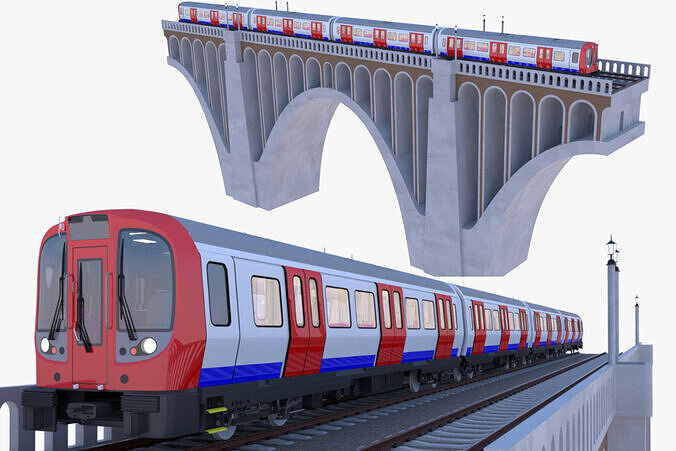 London underground viaduct II 3D model