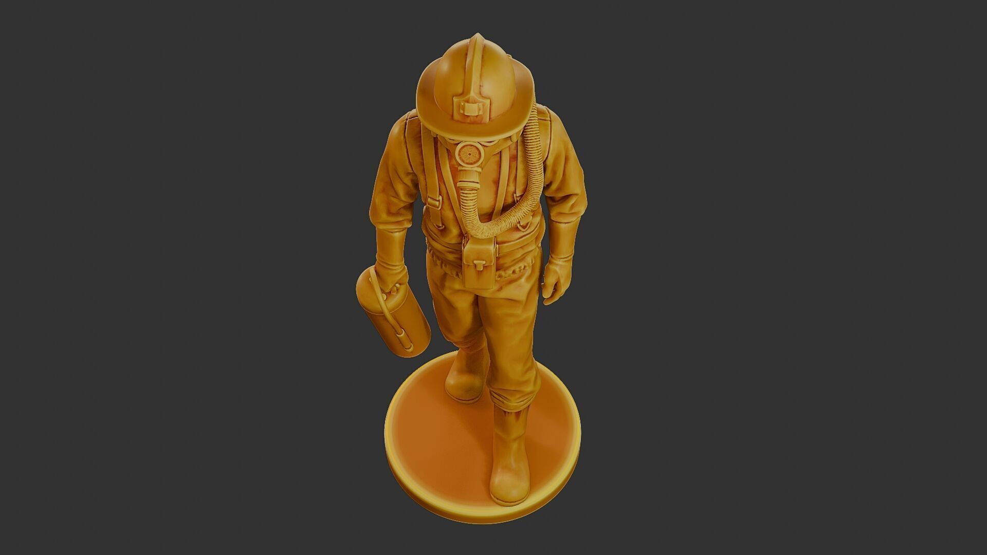 Czechoslovakian firefighter 90s 002 3D print model_14