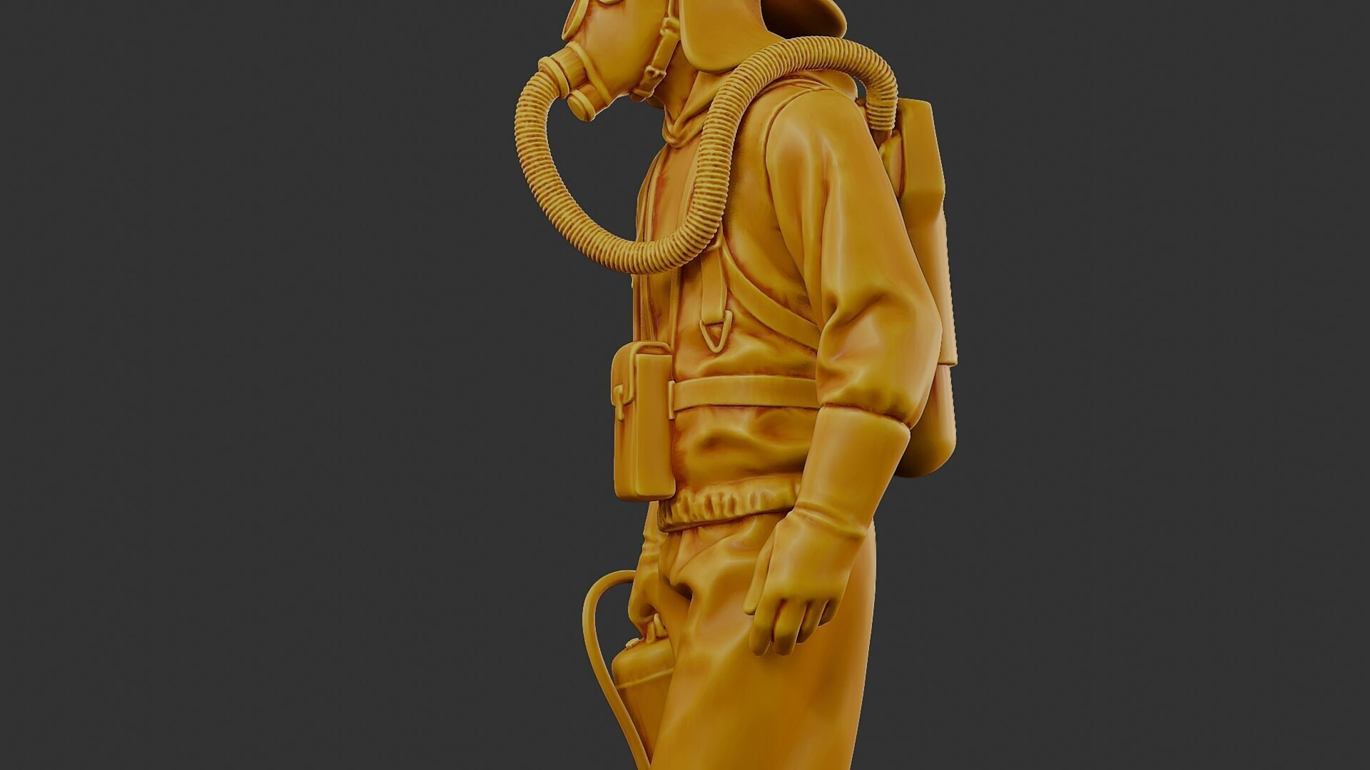 Czechoslovakian firefighter 90s 002 3D print model_17