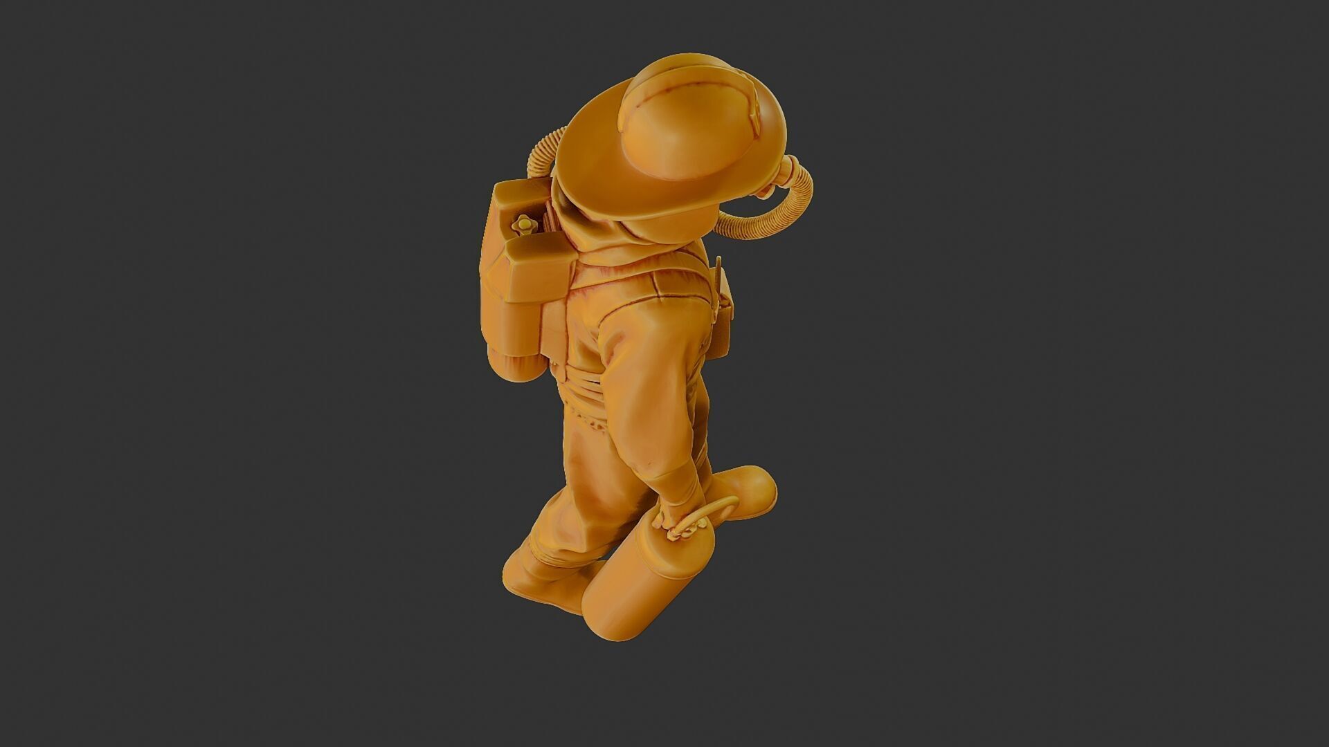 Czechoslovakian firefighter 90s 002 3D print model_23