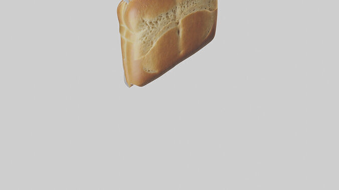 Sandwich Bread Pack model Low-poly 3D model 7