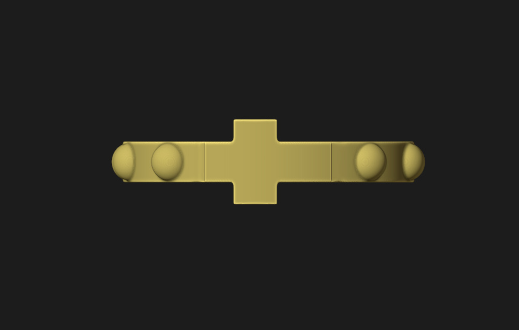 Rosary ring 3D print model_10