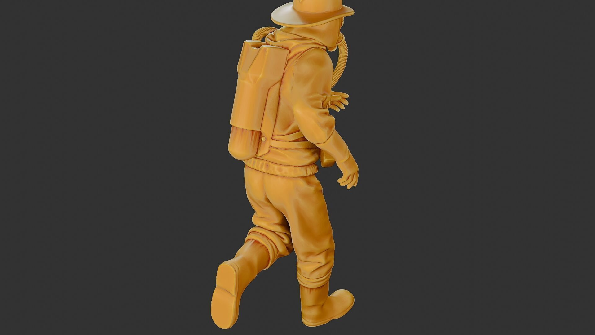 Czechoslovakian firefighter 90s 003 3D print model_24