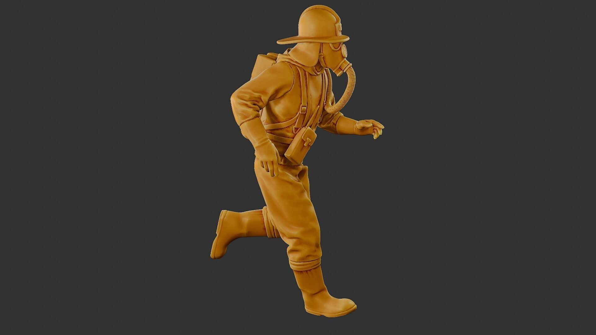 Czechoslovakian firefighter 90s 003 3D print model_30