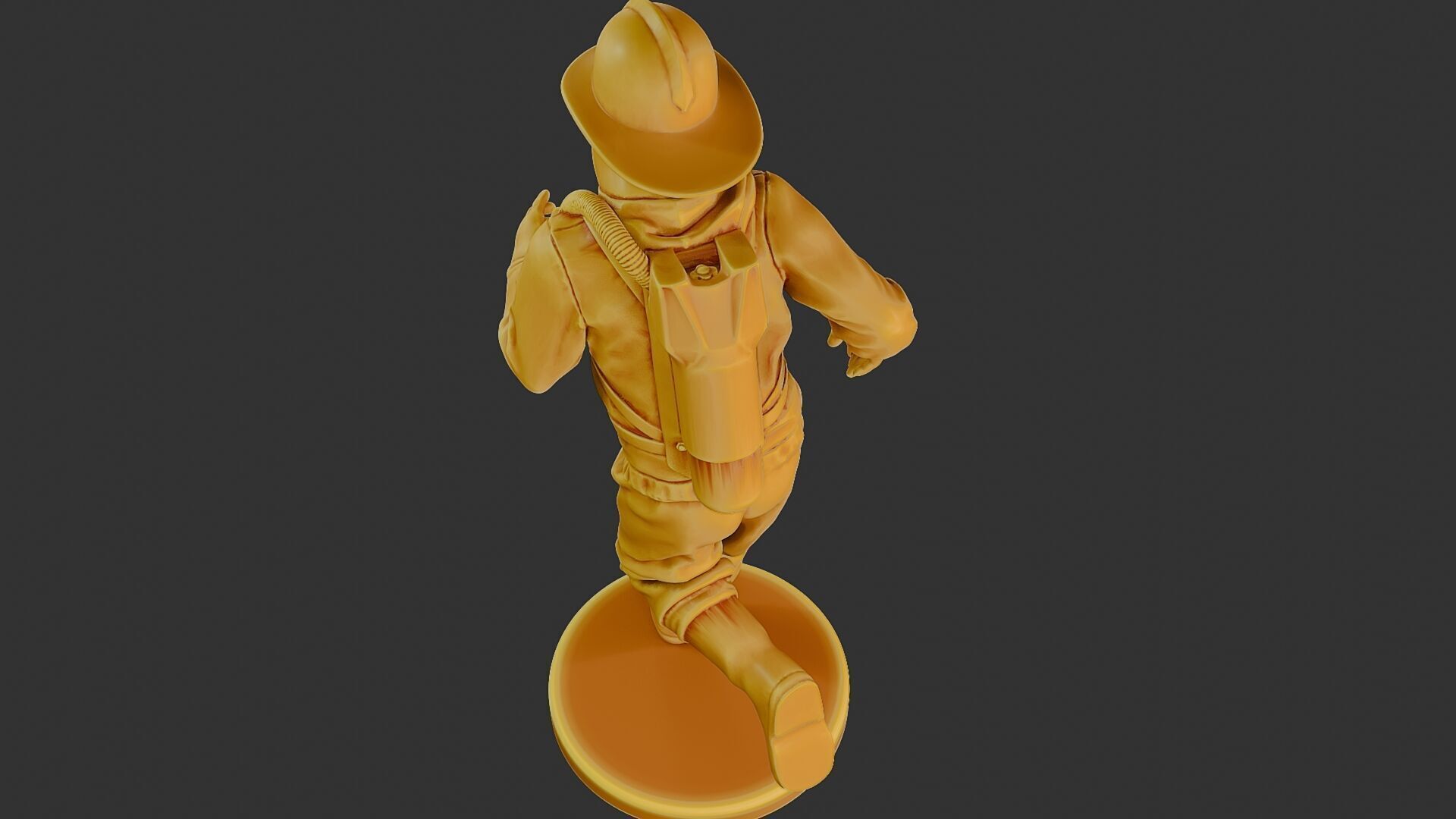 Czechoslovakian firefighter 90s 003 3D print model_15