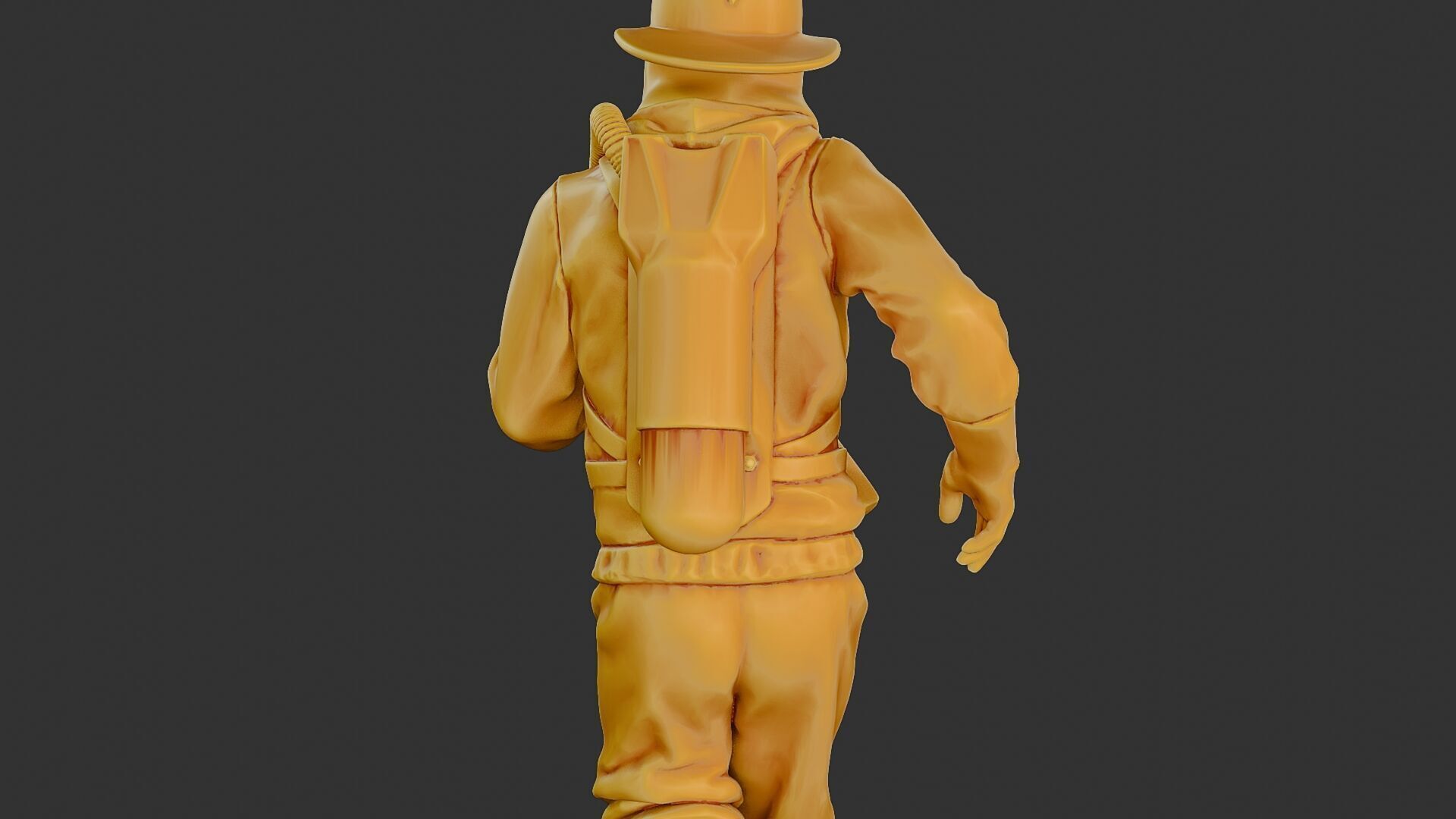 Czechoslovakian firefighter 90s 003 3D print model_21