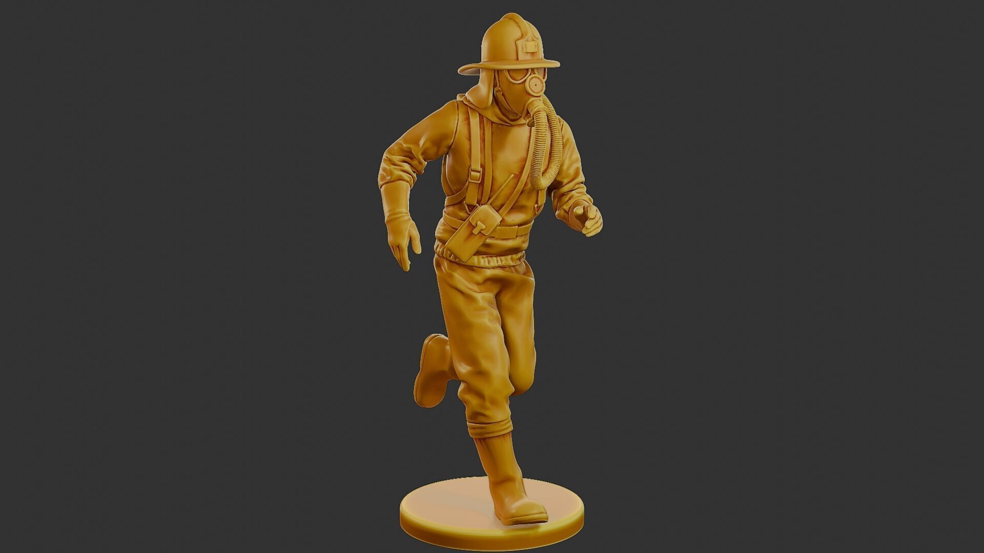 Czechoslovakian firefighter 90s 003 3D print model_10