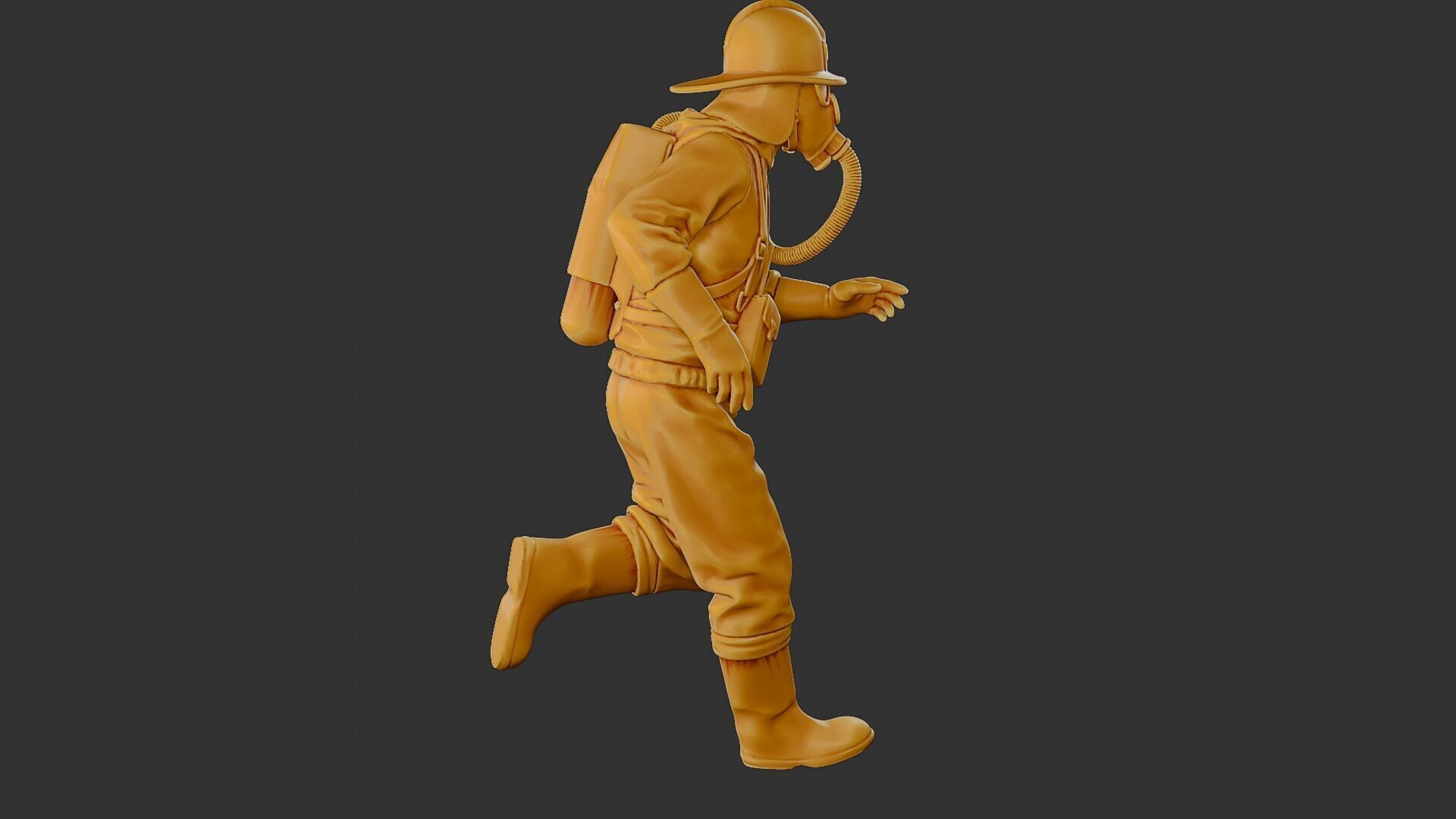 Czechoslovakian firefighter 90s 003 3D print model_31
