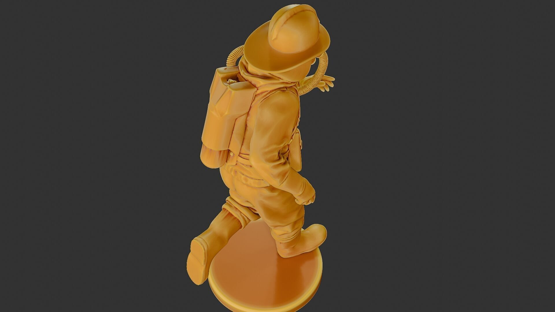 Czechoslovakian firefighter 90s 003 3D print model_22