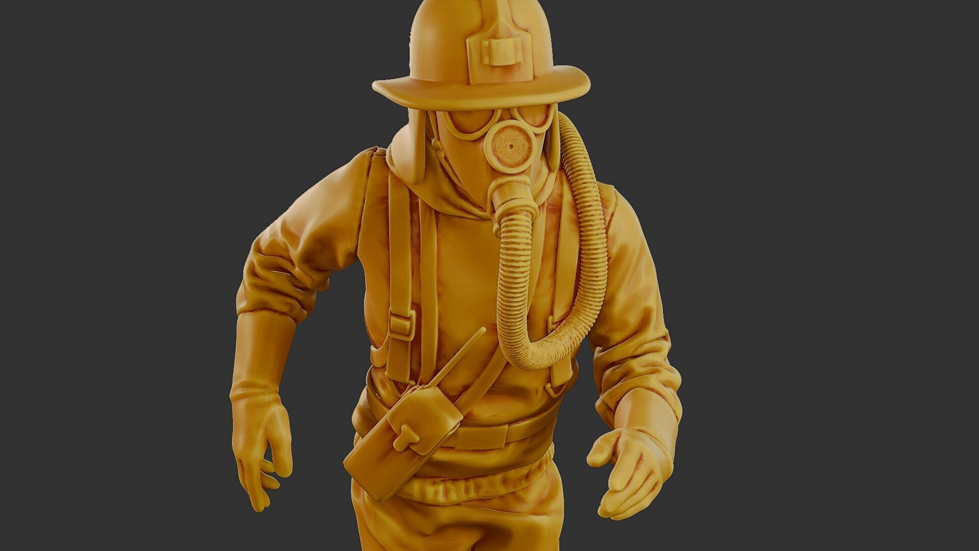 Czechoslovakian firefighter 90s 003 3D print model_19
