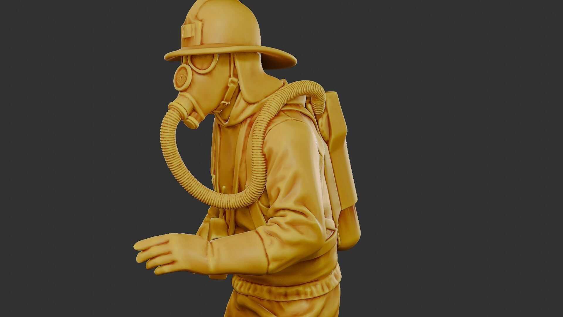 Czechoslovakian firefighter 90s 003 3D print model_18