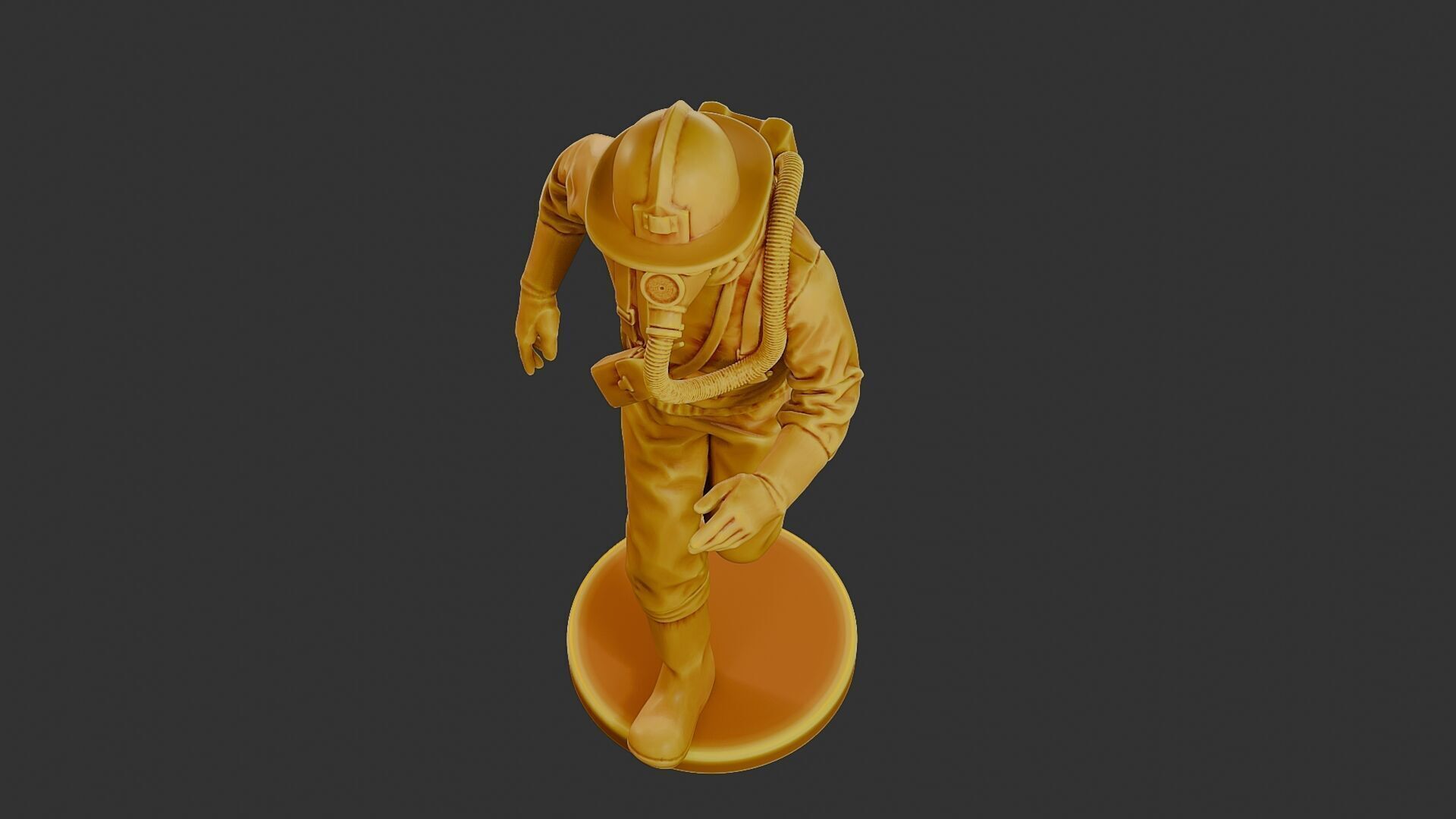 Czechoslovakian firefighter 90s 003 3D print model_14