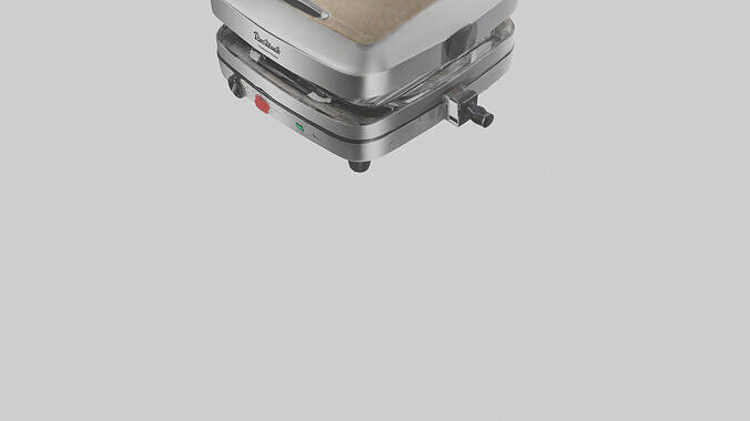 Sandwich maker model Low-poly 3D model 6