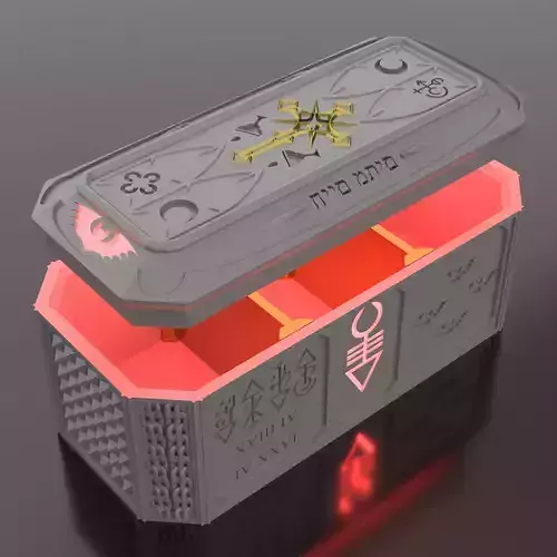 COFFIN BOX 1 3D print model