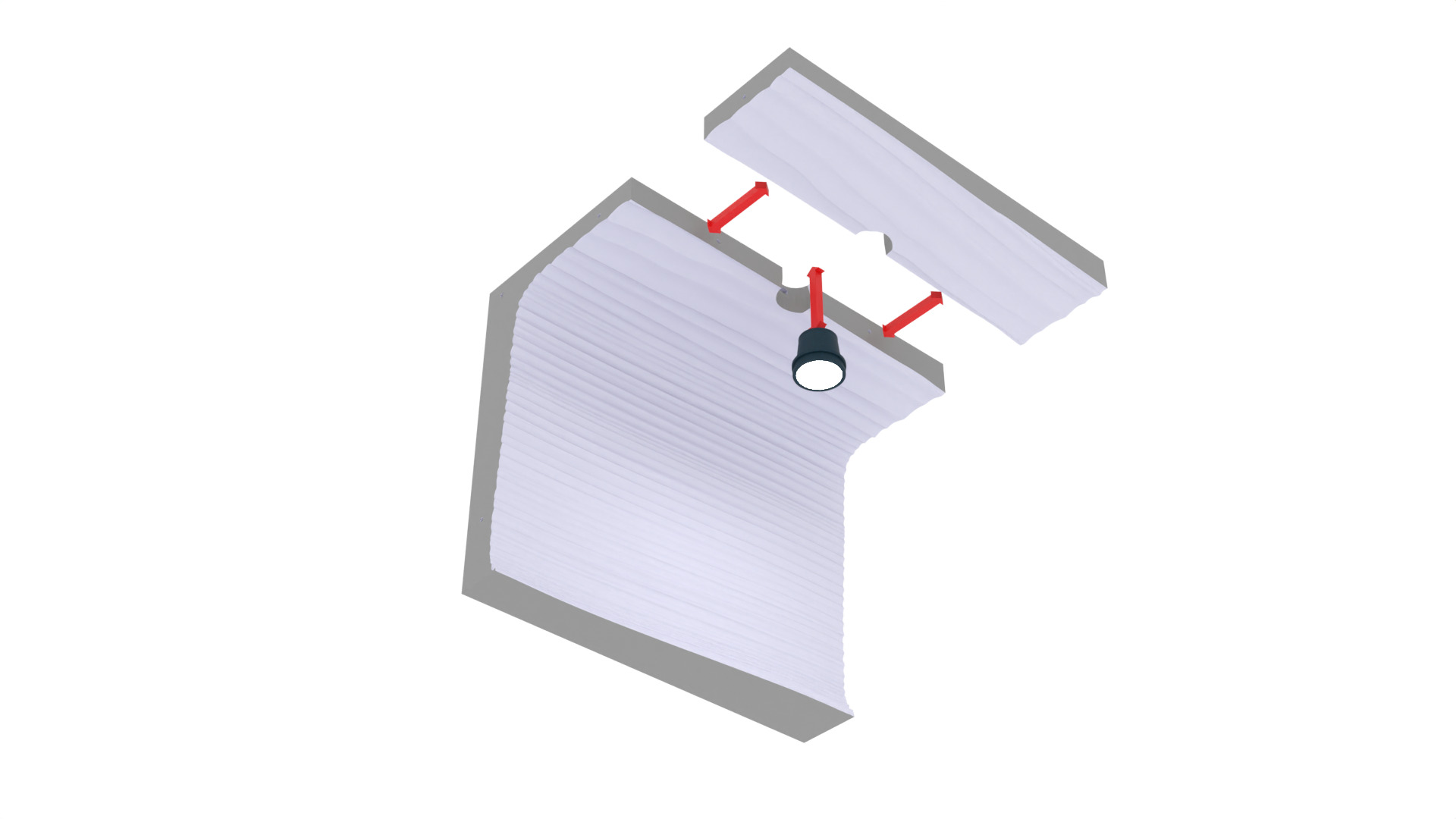 Echo Base Set 2 Hallway panels 1-12 scale Blackseries 3D print model_18