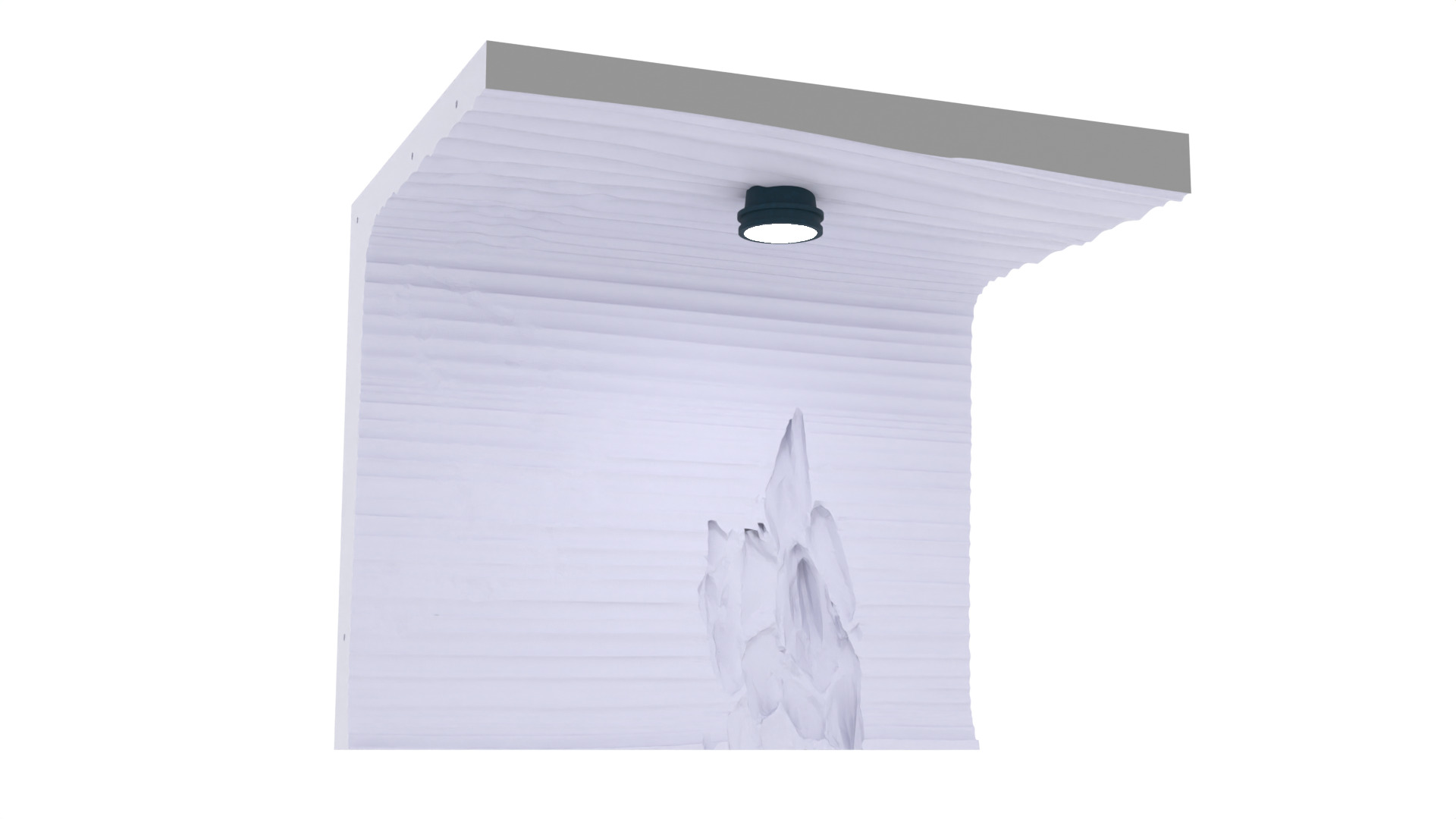 Echo Base Set 2 Hallway panels 1-12 scale Blackseries 3D print model_15