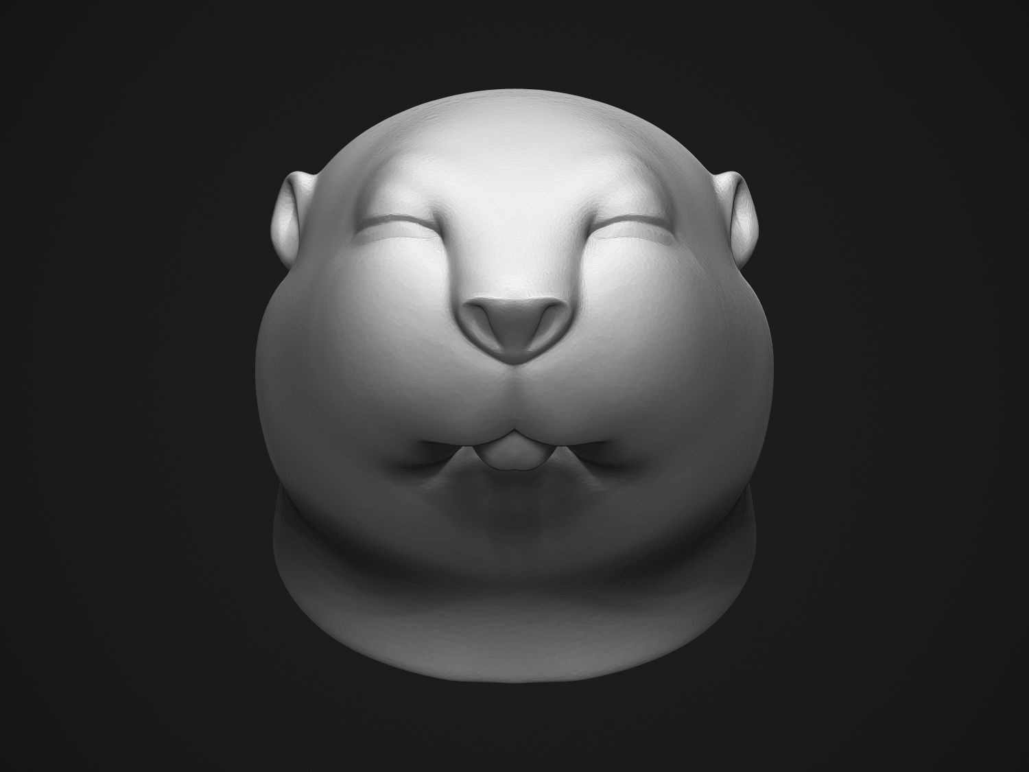 Baby Beaver 3D print model_3