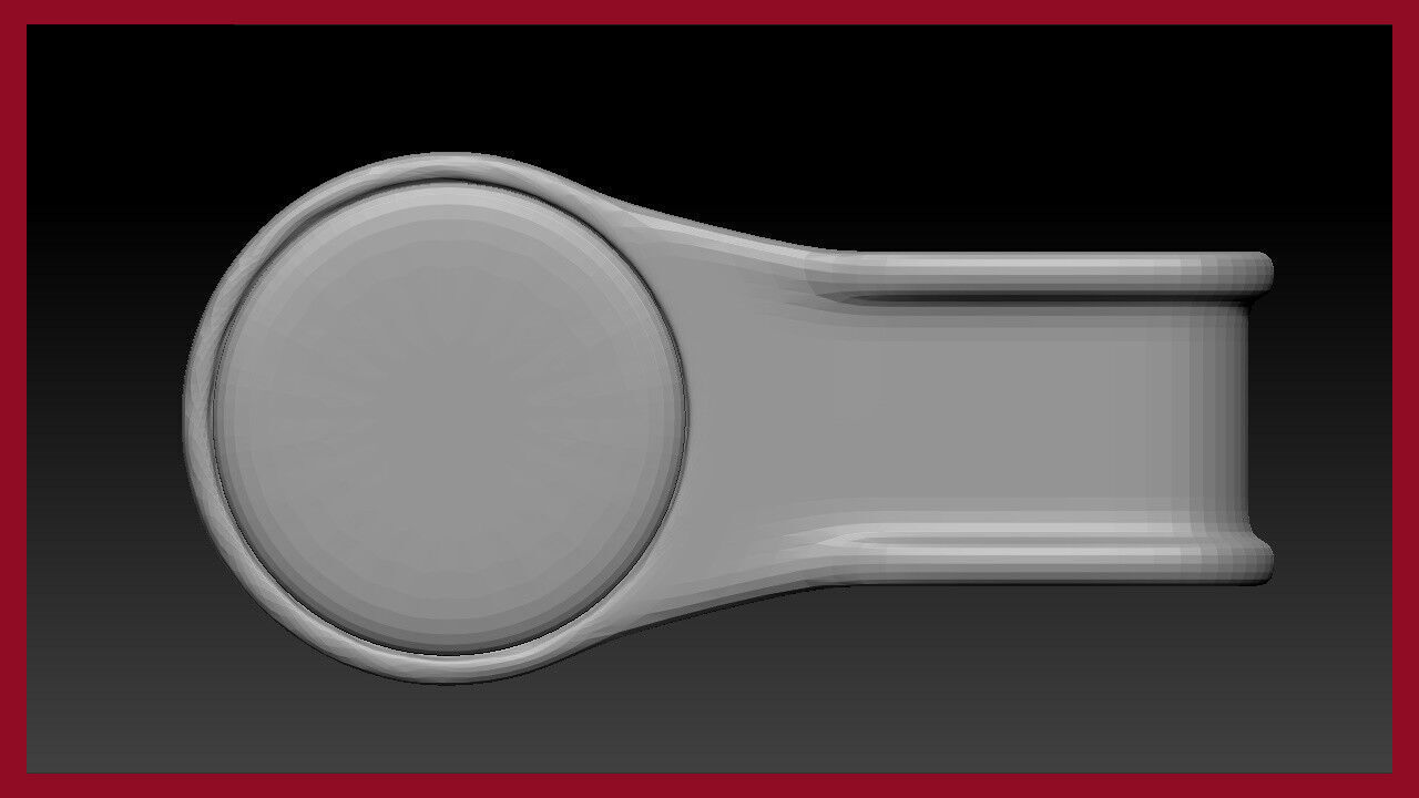 Zbrush 2 IMM Brush - Shoelace and Button - MA ZTL ZBP FBX OBJ 3D model_4