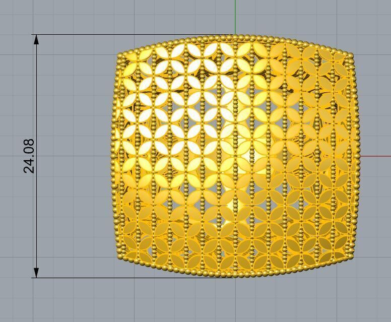 Ring For Lathe or engraver pen 3D print model_2