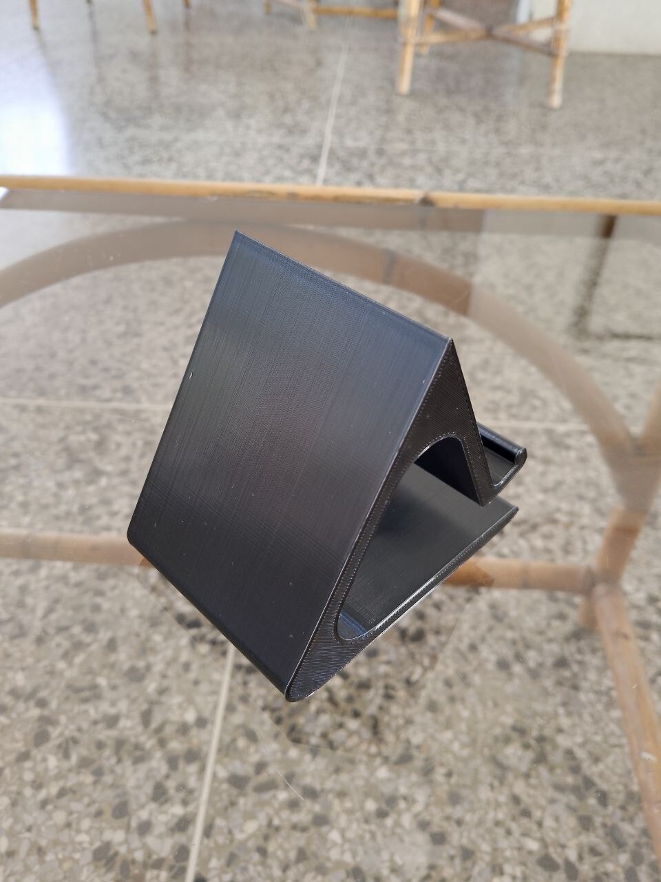 Large Stand for Cell Phone or Smartphone 3D print model_7