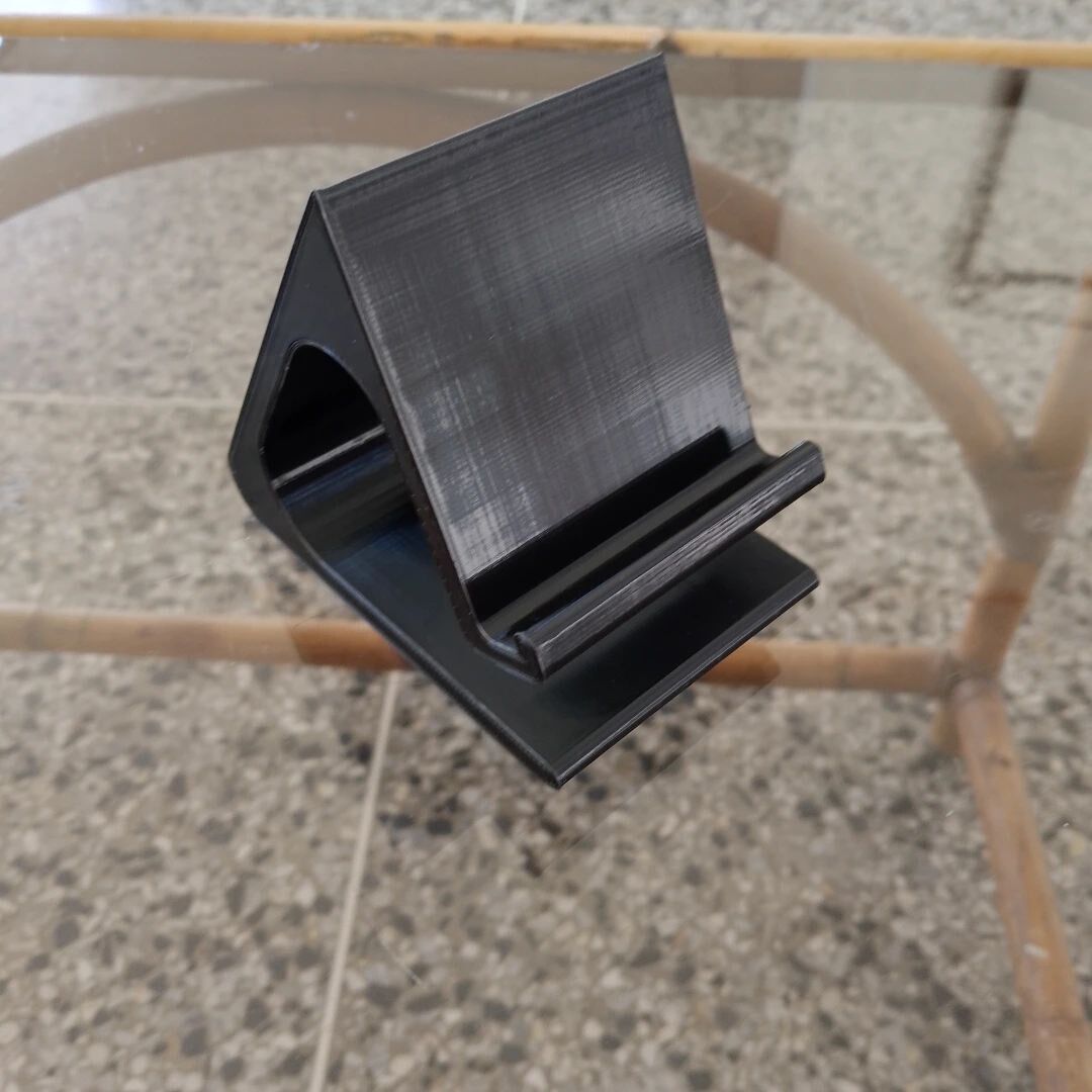 Large Stand for Cell Phone or Smartphone 3D print model_2