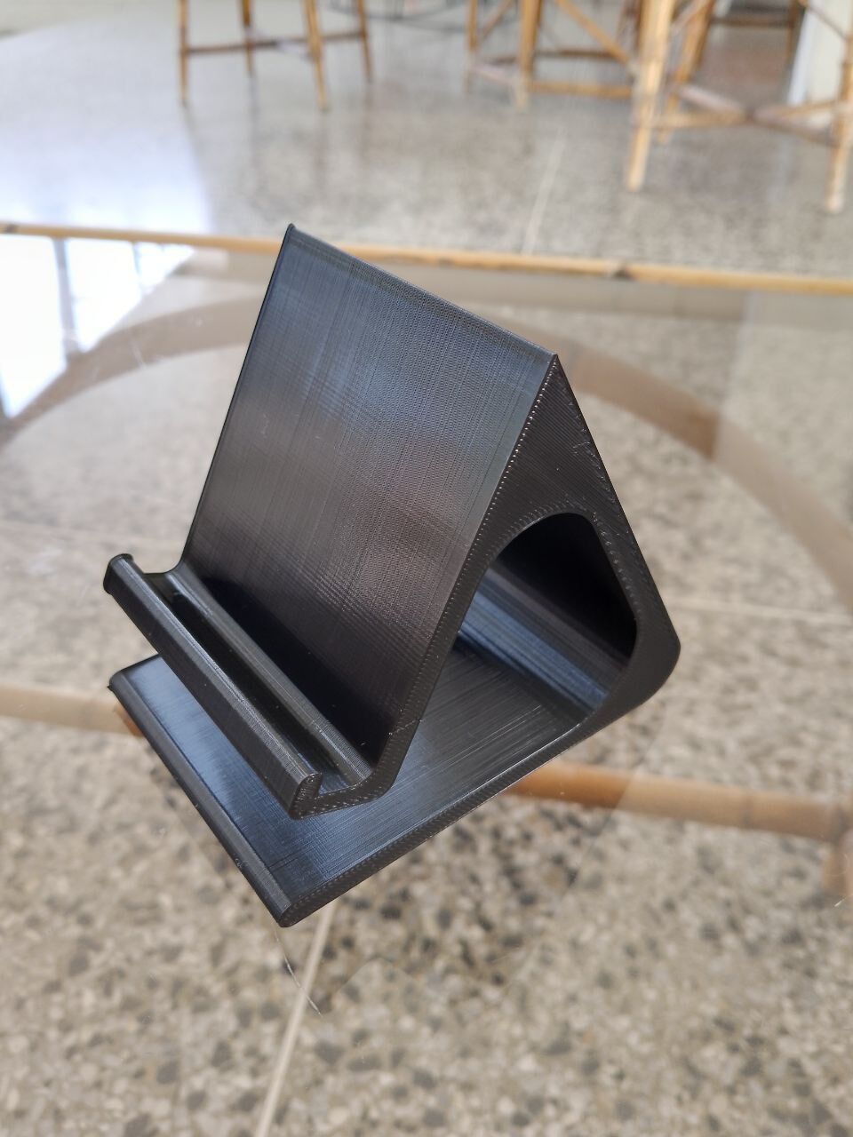 Large Stand for Cell Phone or Smartphone 3D print model_6