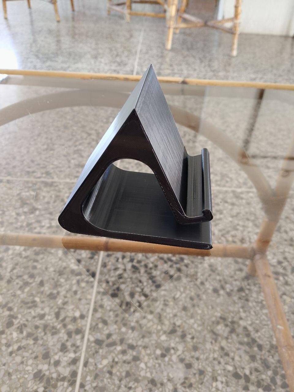 Large Stand for Cell Phone or Smartphone 3D print model_8