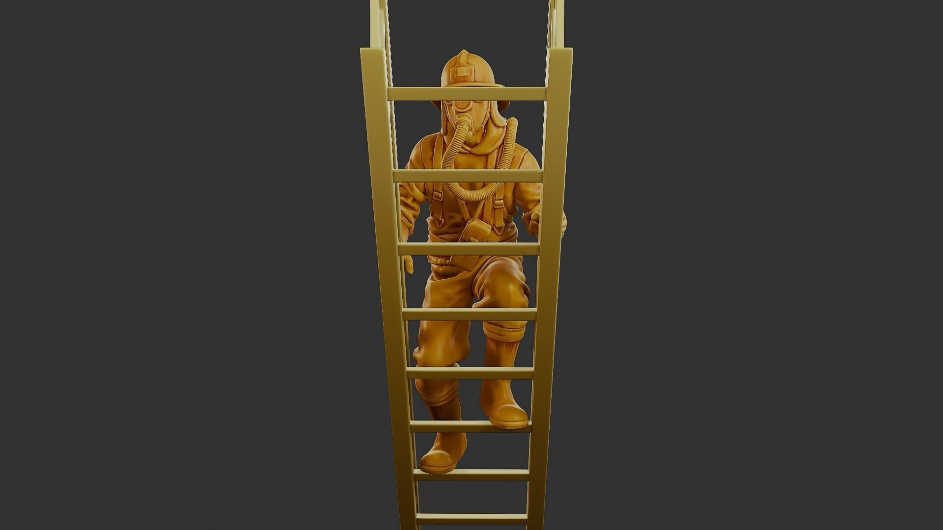 Czechoslovakian firefighter 90s 007 3D print model_11