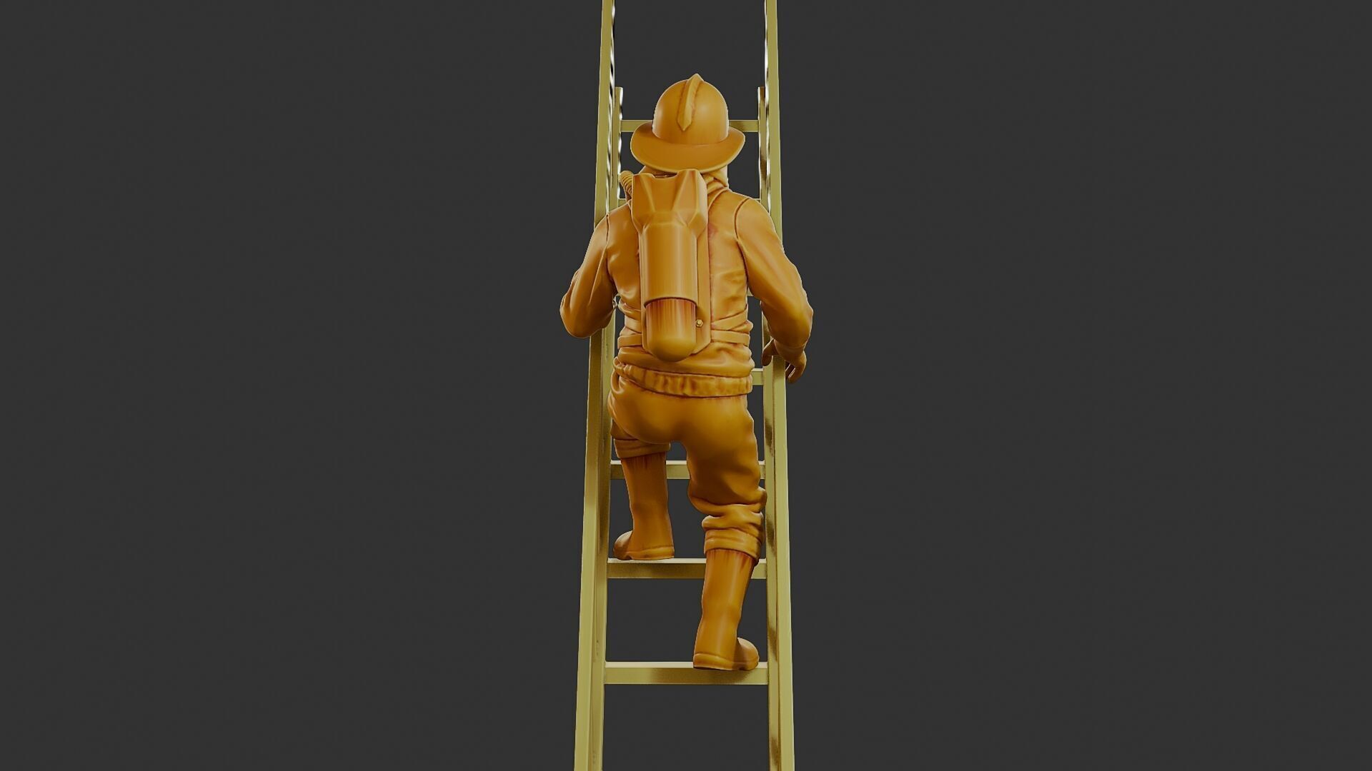 Czechoslovakian firefighter 90s 007 3D print model_6