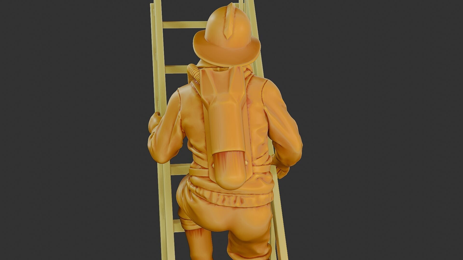 Czechoslovakian firefighter 90s 007 3D print model_21