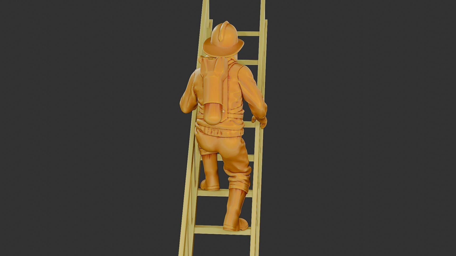 Czechoslovakian firefighter 90s 007 3D print model_25