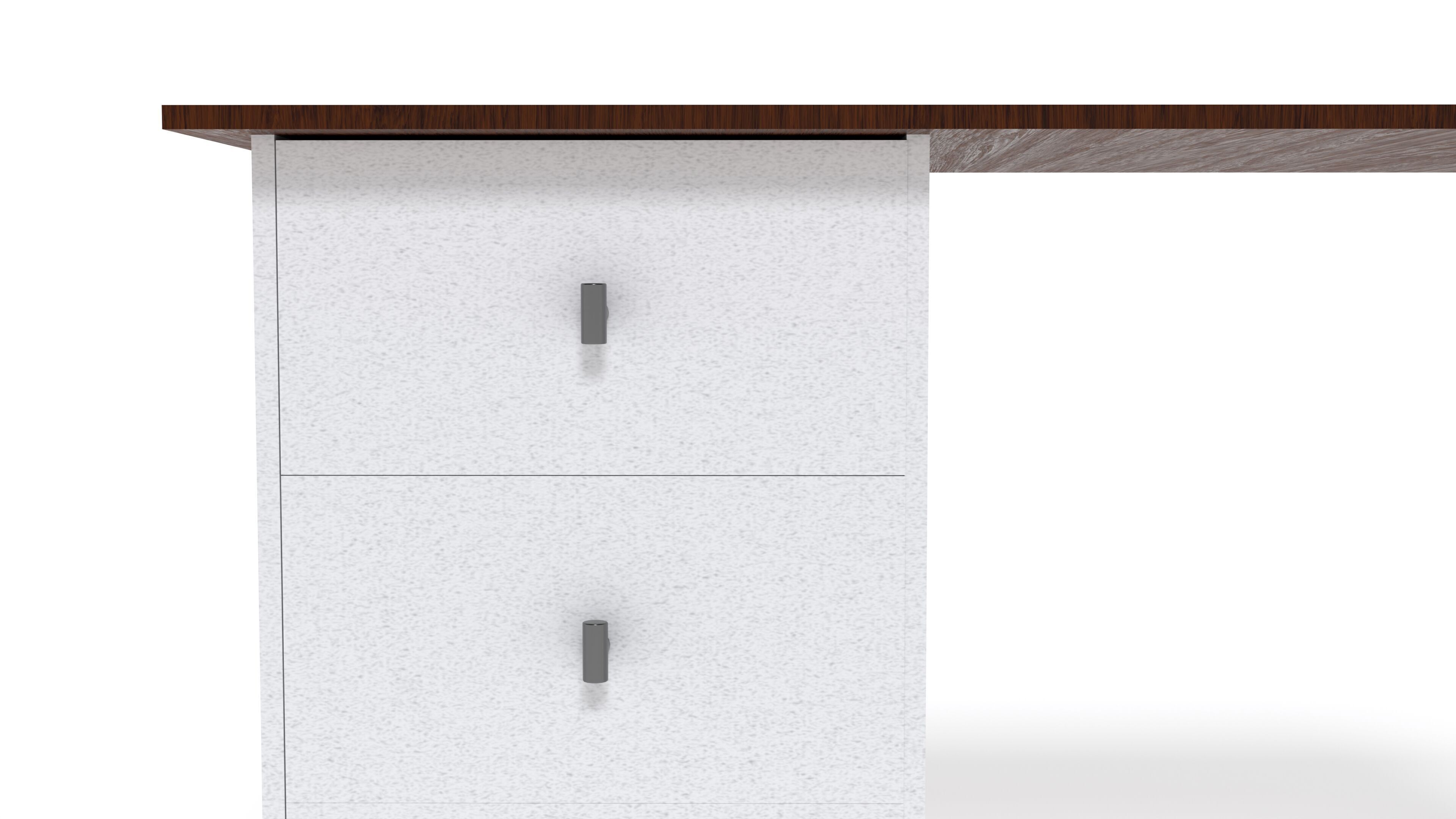 Desk 3D Model Low-poly 3D model_5