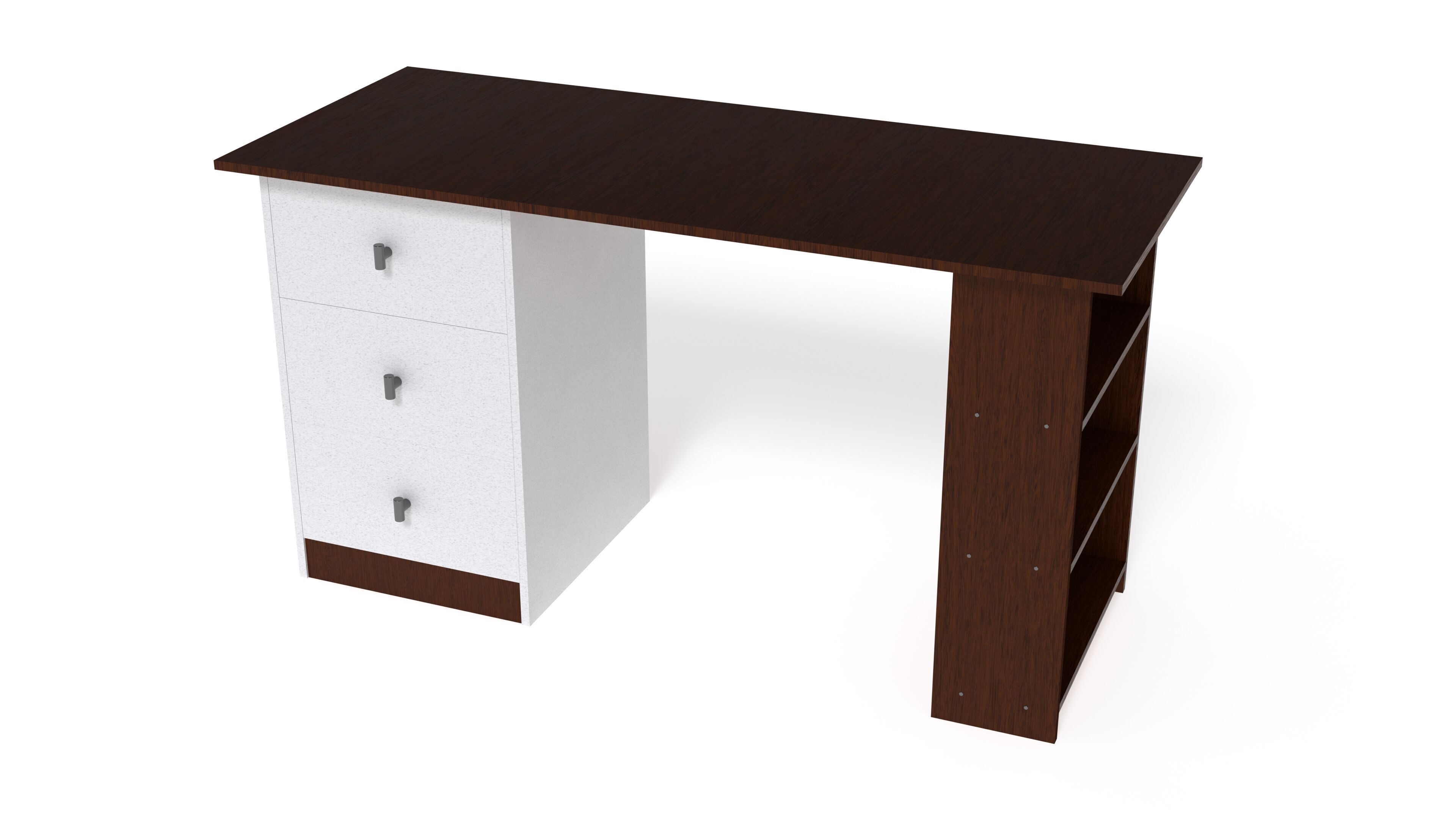 Desk 3D Model Low-poly 3D model_7