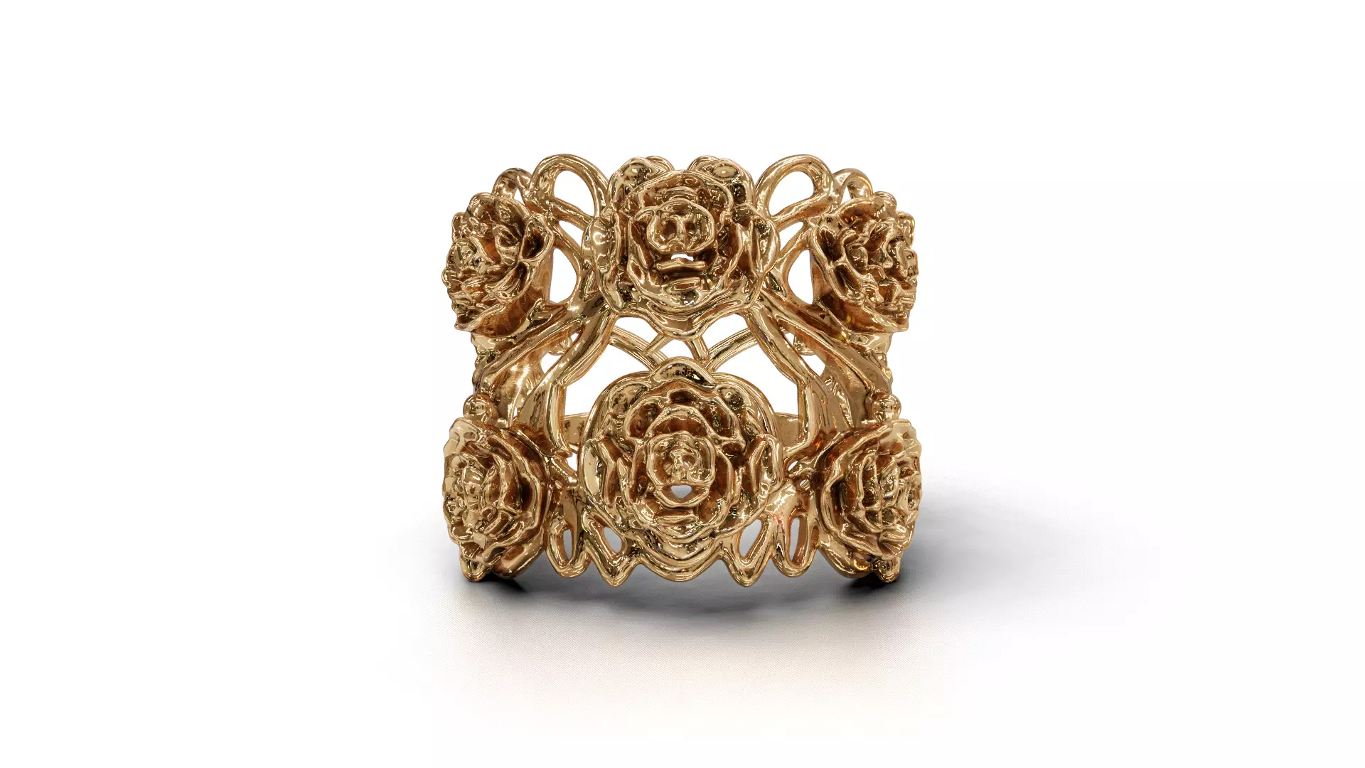 Rose Crown Free 3D model_0