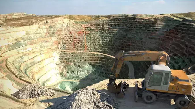 Scanned Opencast Mines