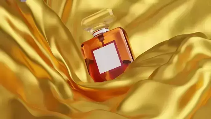 3D model of perfume